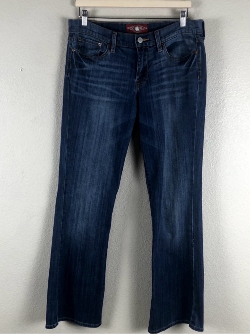 Lucky Brand Women's Sweet and Low Bootcut Flap Pocket Jeans Y2K Vibes